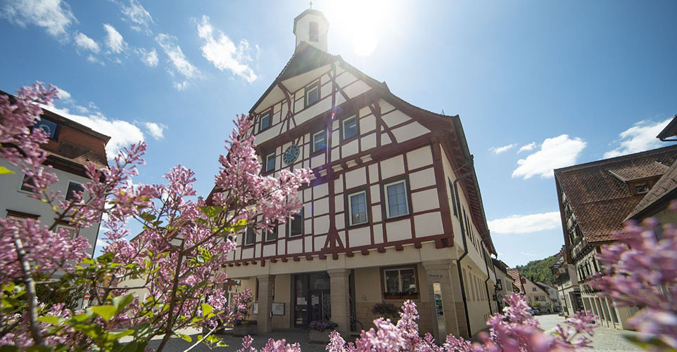 Rathaus der Stadt Blaubeuren