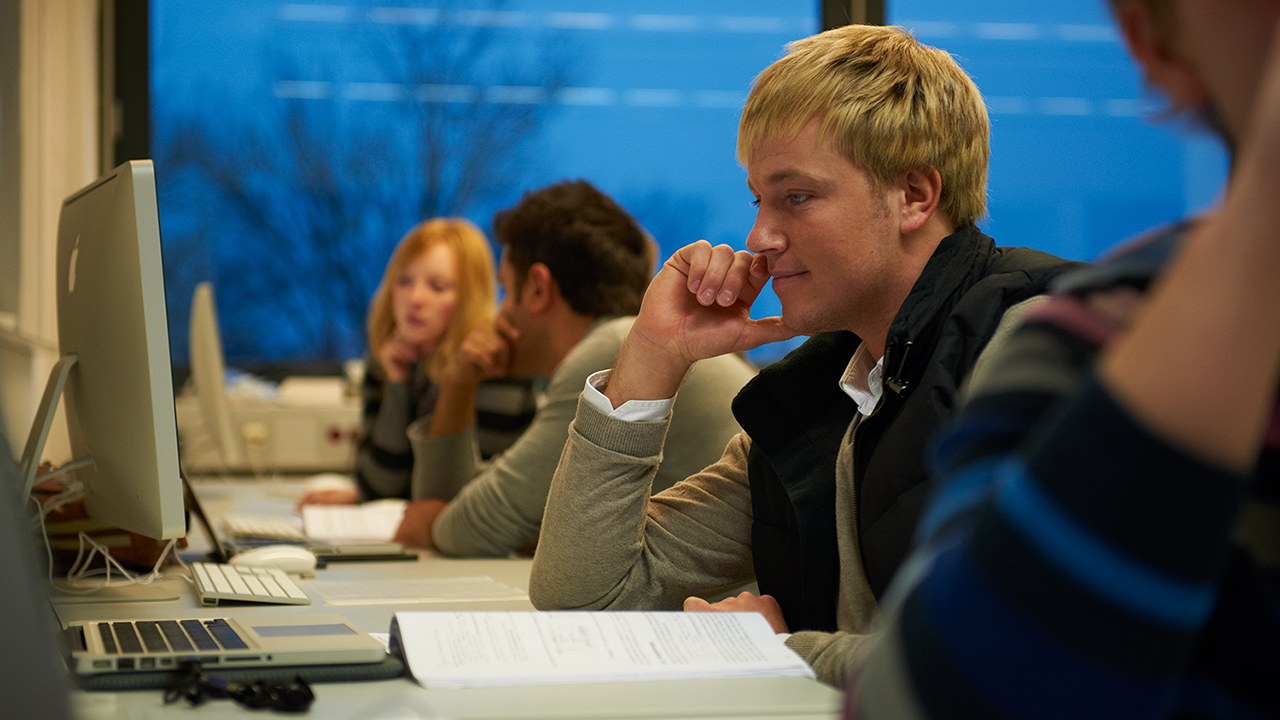 Studierende an der Fachhochschule Südwestfalen 