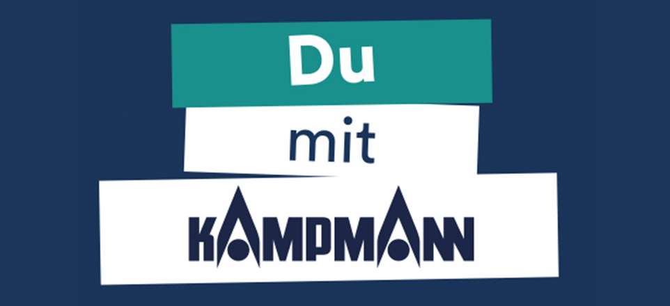 Schriftzug Du mit Kampmann