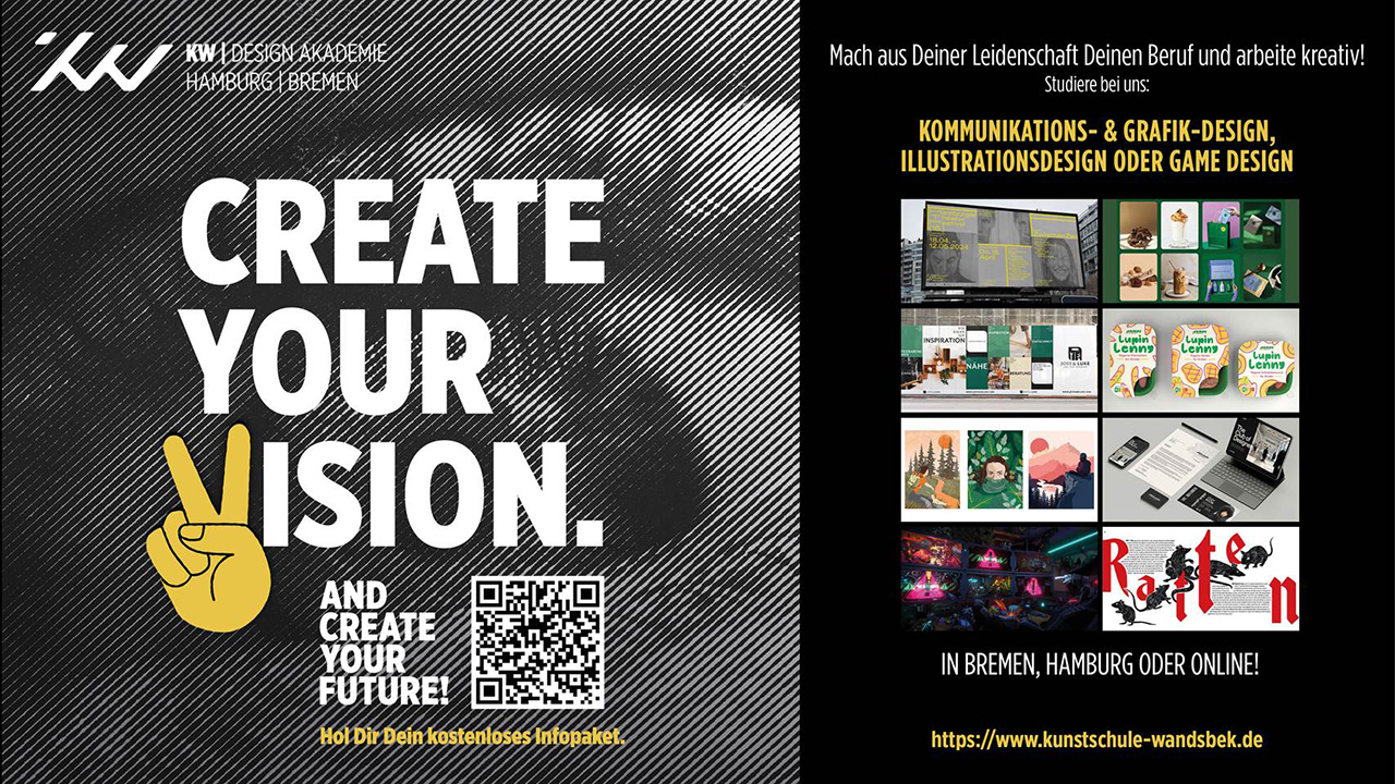 Kampagnenbild "Create your vision and create your future!"