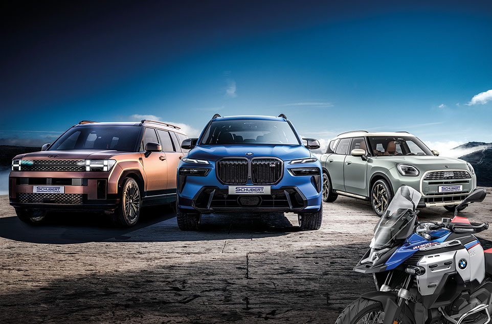 verschiedene BMW-Fahrzeuge