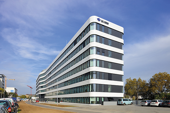 Gebäude der Unfallkasse Nordrhein-Westfalen