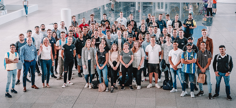 Gruppenbild von Voets-Mitarbeitenden